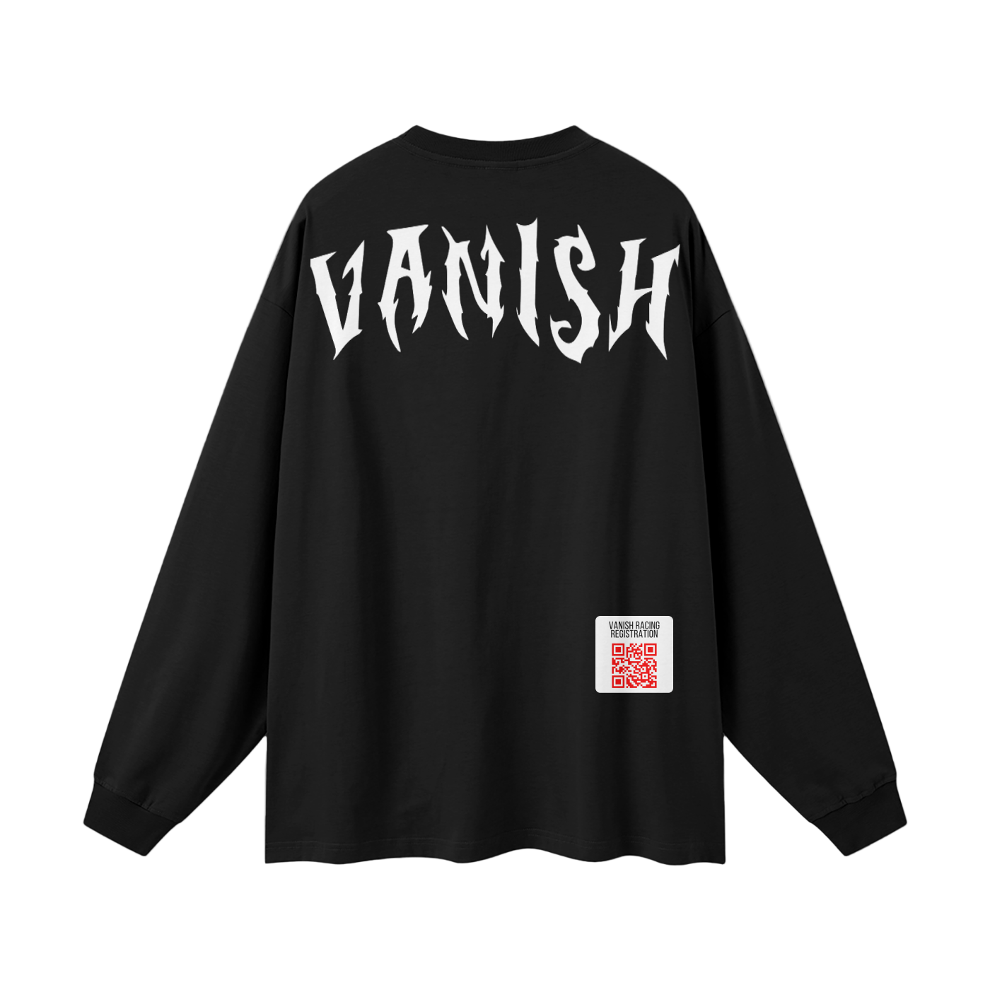 VANISH - "VRTW QR CODE" Long Sleeve